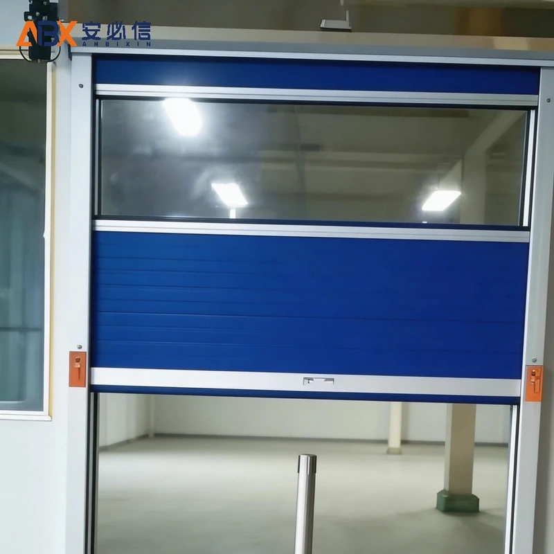 鹤岗市软帘快速门